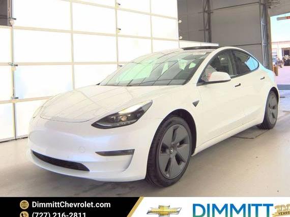 TESLA MODEL 3 2021 5YJ3E1EBXMF077948 image